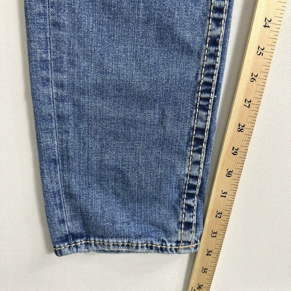 True Religion Men 36x34 Rocco No Flap Big T Relaxed Skinny Jeans Distressed ￼‎ - Picture 12 of 12